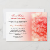 Uitnodiging voor moderne 16e verjaardag (Voorkant)