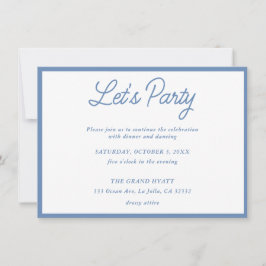 Uitnodiging voor moderne Franse bloemrijke Bat Mit