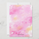 Uitnodiging voor moderne vakantieverraad (Achterkant)