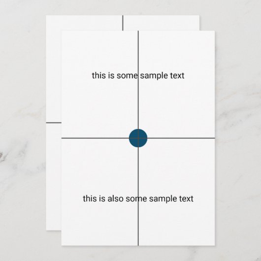 uitnodiging voor monstertest (Voorkant / Achterkant)