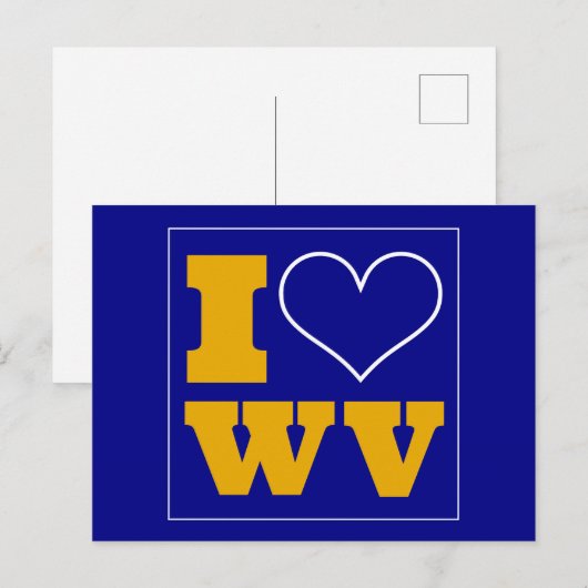 Uitnodiging voor Morgantown (WV) achterklep (Voorkant / Achterkant)