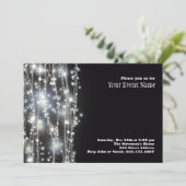 Uitnodiging voor mousserende sterren (Staand voorkant)