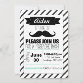 uitnodiging voor Mustache (Voorkant)