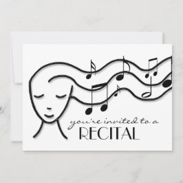 uitnodiging voor muziekopnames