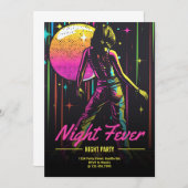 Uitnodiging voor nachtonderdelen (Voorkant / Achterkant)