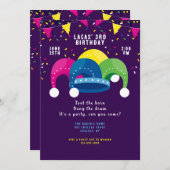 Uitnodiging voor narrenhoed (Voorkant / Achterkant)