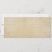 Uitnodiging voor nautische bruiloft cruiseticket (Achterkant)