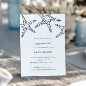 Uitnodiging voor Navy & White Starfish Engagement 