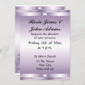 Uitnodiging voor Nice bruiloft (Voorkant / Achterkant)