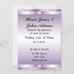 Uitnodiging voor Nice bruiloft