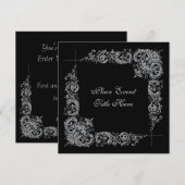 Uitnodiging voor nieuwe feestdagen (Voorkant / Achterkant)