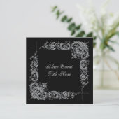 Uitnodiging voor nieuwe feestdagen (Staand voorkant)