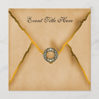 Uitnodiging voor nieuwe jaren van Jeweled Custom