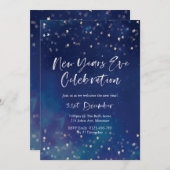 Uitnodiging voor nieuwjaarsterren (Voorkant / Achterkant)