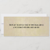 Uitnodiging voor nieuwjaarstickets (Achterkant)