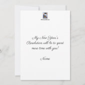 Uitnodiging voor Nieuwjaarsvoornemens (Achterkant)