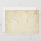 Uitnodiging voor noodlijdend  entertainment (Achterkant)