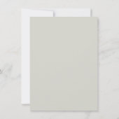 Uitnodiging voor Oefendiner in Goud & Groen (Achterkant)