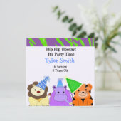 Uitnodiging voor oerwouden (Staand voorkant)