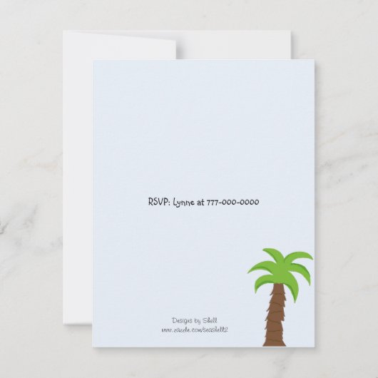 Uitnodiging voor oerwouden (Achterkant)