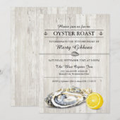 Uitnodiging voor Oester Roosters Zeevruchten Nauti (Voorkant / Achterkant)