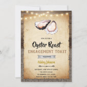 Uitnodiging voor oesterroosterfeest (Voorkant)