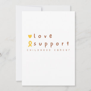Uitnodiging voor ondersteuning van kanker bij kind