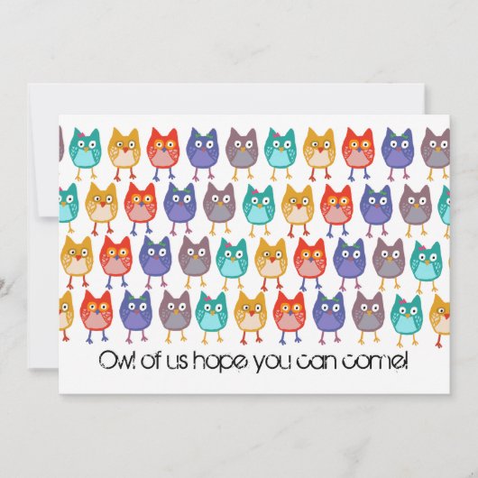 Uitnodiging voor ons (Voorkant)