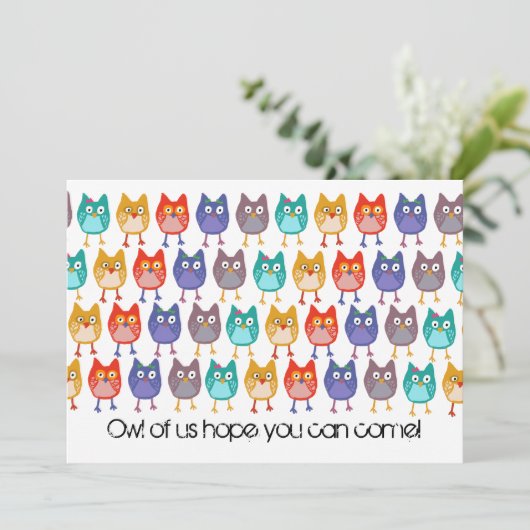 Uitnodiging voor ons (Staand voorkant)