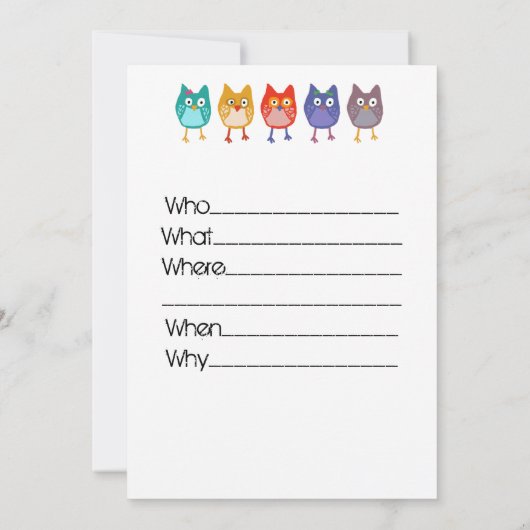 Uitnodiging voor ons (Achterkant)