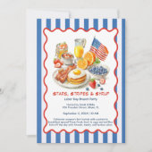 Uitnodiging voor ontbijt op de Dag van de Arbeid - (Voorkant)