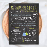 Uitnodiging voor ontsnappingskamer in Science Lab<br><div class="desc">Stap in de wereld van het wetenschappelijke avontuur met onze boeiende Science Escape Room Invitation. Of je nu een jonge chemicus bent of een beginnende natuurkundige, deze uitnodiging voor een escape room belooft een spannende ervaring. Ontdek de mysteries, breek de codes en kom met ons mee voor een chemie escape...</div>