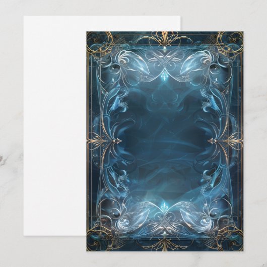 Uitnodiging voor ontwerper (Voorkant / Achterkant)