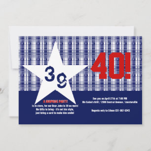 Uitnodiging voor onze Star Birthday Party