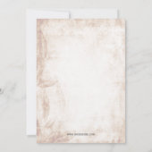 Uitnodiging voor oosterburgse landmoerasjar Bridal (Achterkant)