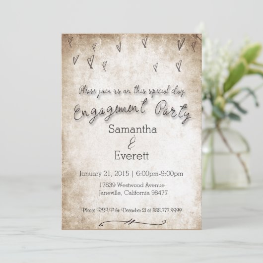 uitnodiging voor  opdrachtgevers (Staand voorkant)