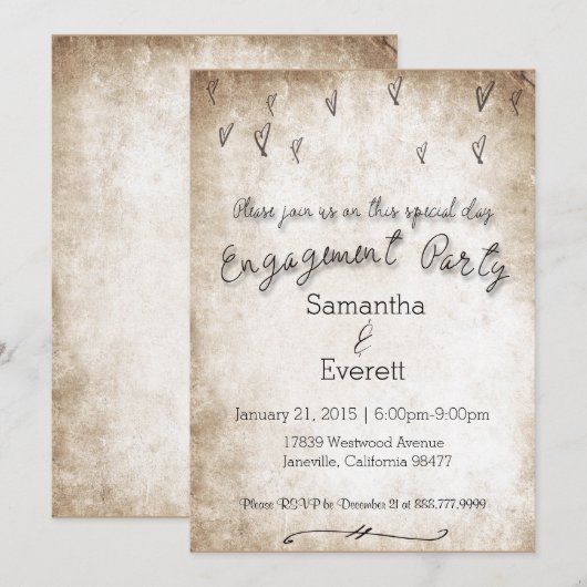 uitnodiging voor  opdrachtgevers (Voorkant / Achterkant)