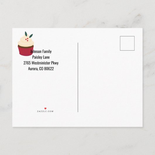 Uitnodiging voor open huis of andere (Achterkant)