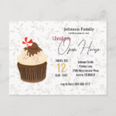 Uitnodiging voor open huis of andere (Voorkant)