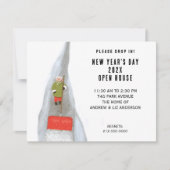 Uitnodiging voor open huis op nieuwjaarsdag (Voorkant)