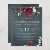 Uitnodiging voor opening kerstmis (Voorkant / Achterkant)