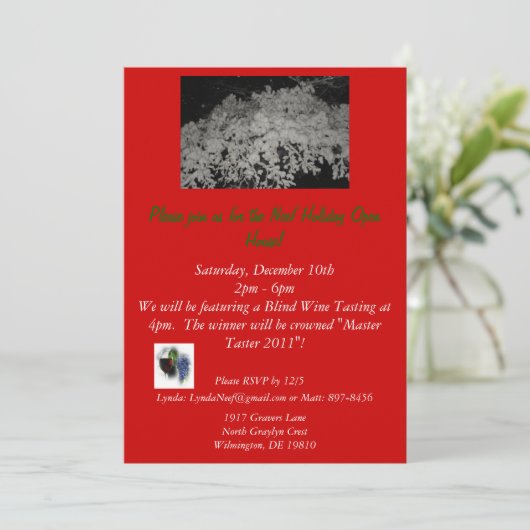 Uitnodiging voor opening van de zitting (Staand voorkant)