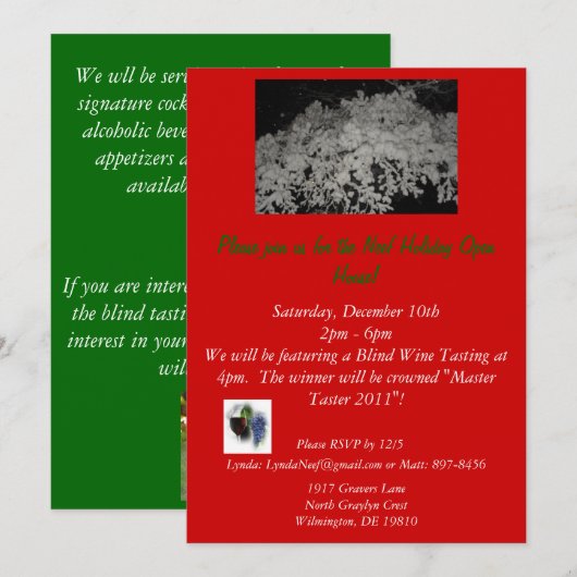 Uitnodiging voor opening van de zitting (Voorkant / Achterkant)