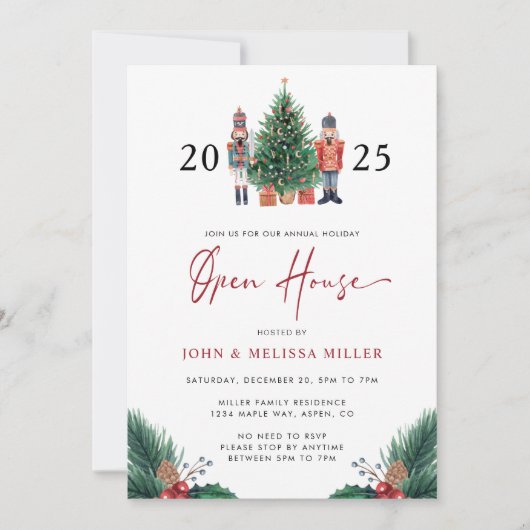 Uitnodiging voor opening van de zitting (Voorkant)