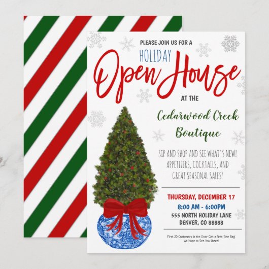 Uitnodiging voor opening van de zitting (Voorkant / Achterkant)