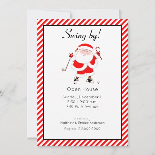 Uitnodiging voor opening van de zitting (Voorkant)