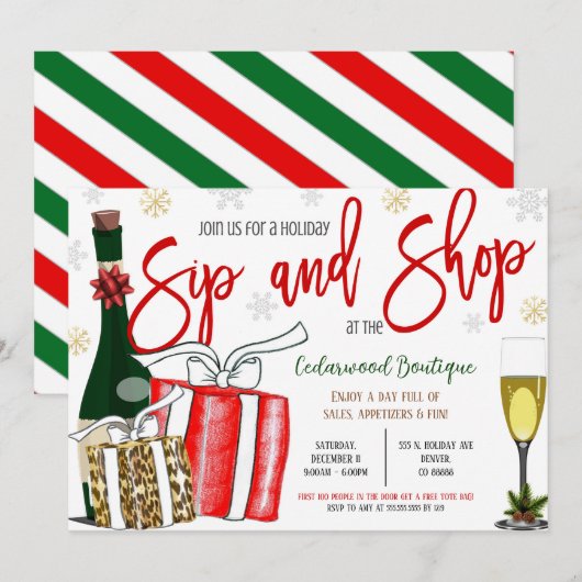 Uitnodiging voor opening van de zitting (Voorkant / Achterkant)