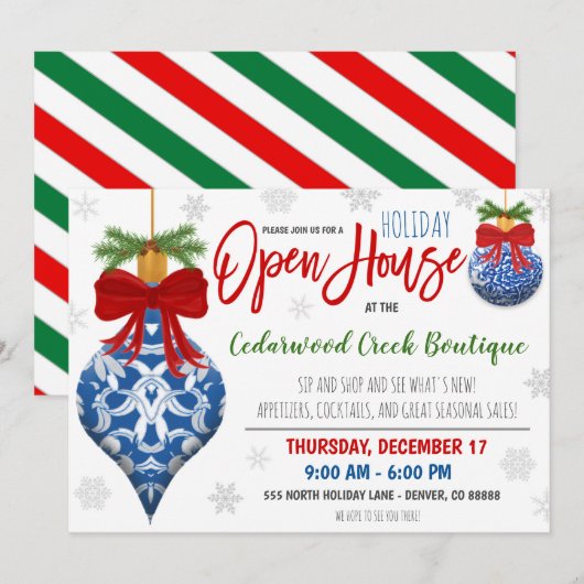 Uitnodiging voor opening van de zitting (Voorkant / Achterkant)