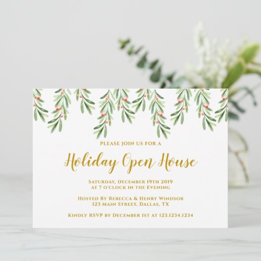 Uitnodiging voor opening van de zitting (Staand voorkant)