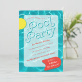 Uitnodiging voor opgroeipool (Staand voorkant)